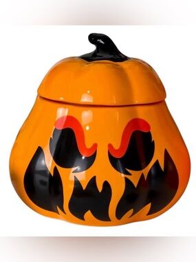 🎃 Killstar Jar Cookie Spicy Pumpkin w/ Lid Container Candy